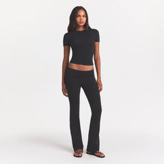 COTTON JERSEY FOLDOVER PANT | SOOT