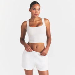 COTTON RIB TANK | MARBLE