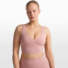 NikeSKIMS MATTE V-NECK BRA TOP | HIMALAYAN