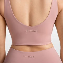 NikeSKIMS MATTE V-NECK BRA TOP | HIMALAYAN