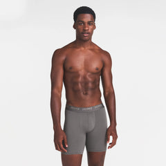 SKIMS STRETCH MENS 5" BOXER BRIEF | GUNMETAL