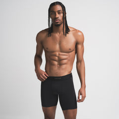 SKIMS FLEX MENS 7" BOXER BRIEF | OBSIDIAN