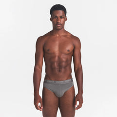SKIMS STRETCH MENS BRIEF | GUNMETAL