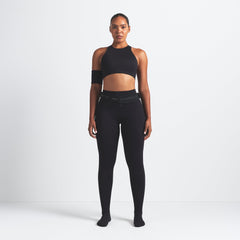 NikeSKIMS MATTE FOOTSIE GRIP LEGGING | OBSIDIAN