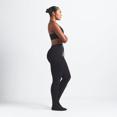 NikeSKIMS MATTE FOOTSIE GRIP LEGGING | OBSIDIAN