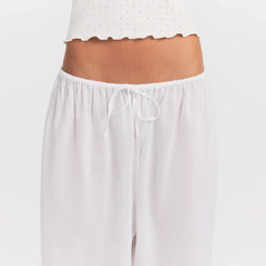 VOILE SLEEP BALLOON PANT | SNOW