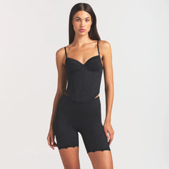 LACE SHAPEWEAR SHORT | ONYX