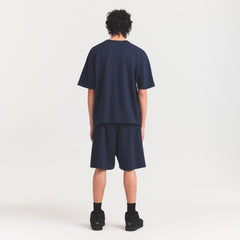 JERSEY LOUNGE MENS RELAXED SHORT | NAVY