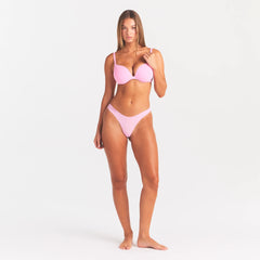 EVERYDAY COTTON ULTIMATE TEARDROP LOGO STRAP PUSH-UP BRA | BUBBLE GUM