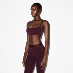 NikeSKIMS VINTAGE SEAMLESS CAMI BRA | CURRANT