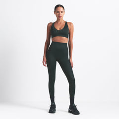 NikeSKIMS SHINE V-NECK BRA | DARK TEAL