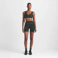 NikeSKIMS MATTE DOUBLE STRAP SCOOP BRA | DARK TEAL