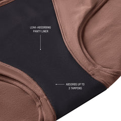 PERIOD PANTIES BRIEF | OBSIDIAN
