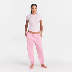 COTTON FLEECE LOGO CLASSIC JOGGER | HALITE WITH SNOW LOGO