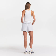COTTON FLEECE CLASSIC SHORT | LIGHT HEATHER GREY