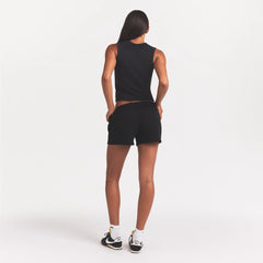 COTTON FLEECE CLASSIC SHORT | ONYX