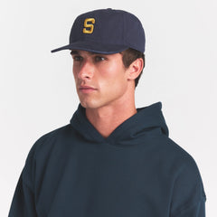 SKIMS ACCESSORIES MENS BASEBALL CAP | NAVY