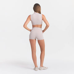 NikeSKIMS STUDIO STRETCH DIPPED 2" SHORT | LINEN
