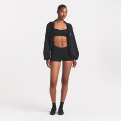 NikeSKIMS STUDIO STRETCH DIPPED 2" SHORT | OBSIDIAN