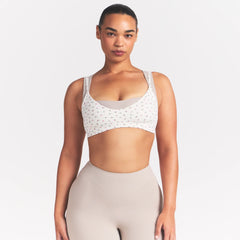 NikeSKIMS MATTE MICRO SCOOP BRA | DITSY FLORAL PRINT