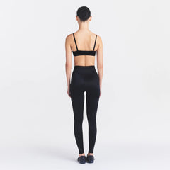 NikeSKIMS SATIN SHINE BONDED WAIST 29" LEGGING | OBSIDIAN