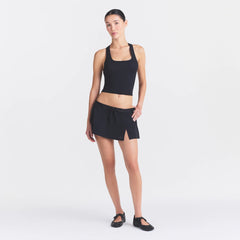 NikeSKIMS STRETCH NYLON SKORT | OBSIDIAN