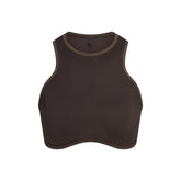 NikeSKIMS RIBBED SEAMLESS RACER FRONT BRA | PHOENIX