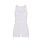 WORN IN JERSEY HEART ONESIE | SNOW