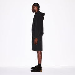 FLEECE LOUNGE MENS RELAXED ZIP UP HOODIE | WASHED ONYX