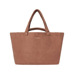 TERRY JUMBO TOTE | SIENNA
