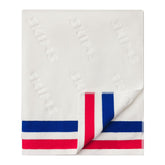 SIGNATURE SWIM TOWEL | CARMINE STRIPE