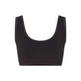 NikeSKIMS RIBBED SEAMLESS SCOOP BRA | OBSIDIAN