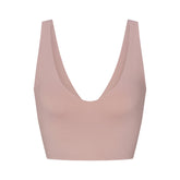 NikeSKIMS MATTE V-NECK BRA TOP | HIMALAYAN