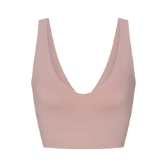 NikeSKIMS MATTE V-NECK BRA TOP | HIMALAYAN