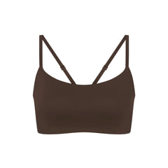 NikeSKIMS MATTE CONTOUR CAMI BRA | DARK SEPIA