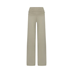 NikeSKIMS STRETCH KNIT FOLDOVER WIDE LEG PANT | DUNE