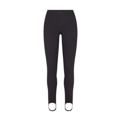 NikeSKIMS MATTE V-LINE STIRRUP LEGGING | OBSIDIAN