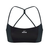 NikeSKIMS SHINE MICRO SCOOP BRA | OBSIDIAN AND DARK TEAL