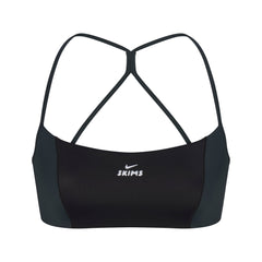 NikeSKIMS SHINE MICRO SCOOP BRA | OBSIDIAN AND DARK TEAL