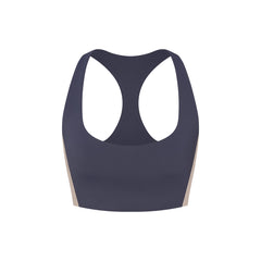 NikeSKIMS MATTE SHINE MIX RACERBACK BRA TOP | DEEP ROYAL AND STONE