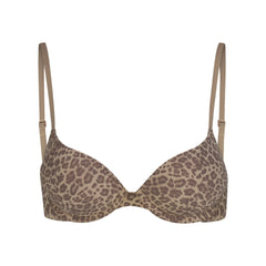 FITS EVERYBODY PUSH-UP BRA | DESERT LEOPARD INK PRINT