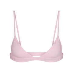 EVERYDAY COTTON TRIANGLE BRALETTE | PEONY