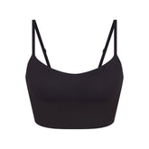 NikeSKIMS MATTE CAMI BRA TOP | OBSIDIAN