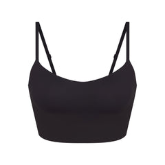NikeSKIMS MATTE CAMI BRA TOP | OBSIDIAN