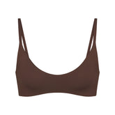 NikeSKIMS MATTE MICRO SCOOP BRA | DARK SEPIA