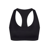 NikeSKIMS SHINE RACERBACK BRA | OBSIDIAN