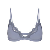 FITS EVERYBODY LACE TRIANGLE BRALETTE | SLATE TONAL