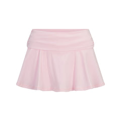 COTTON JERSEY FOLDOVER MINI SKORT | CHERRY BLOSSOM