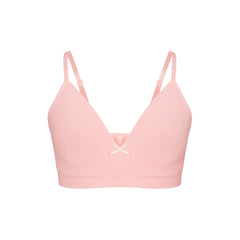 COTTON SEAMLESS JUNIORS TRAINING BRA 2-PACK | MARBLE AND BALLET
