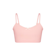 COTTON SEAMLESS JUNIORS BRALETTE 2-PACK | MARBLE AND BALLET